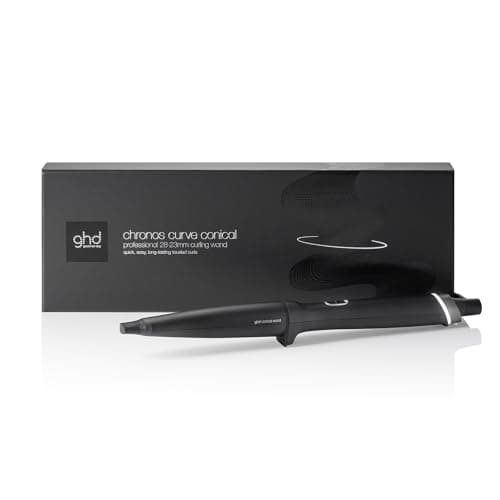 ghd Chronos Curve Conical Rizador Profesional – Para ondas surferas de larga duración – Ideal para todo tipo y longitud de cabello (Enchufe Europeo)