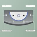 Leitz IQ OptiMax Small Office 225 P5 Micro-Cut Paper Shredder, Unique Bin Rotation Technology, 45% More Bin Capacity, 225 x A4 Sheets In Bin (15L), Shreds 8-6 Sheets (70-80 gsm), 20-Minute Run Time - 8