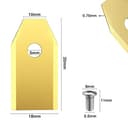 Robot Lawn Mower Blade, 30 Universal Replacement Blades Replacement Knife Suitable for All Husqvarna Automower, Gardena, Yardforce Robotic Lawn Mowers - 6