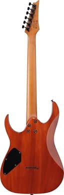 Ibanez Gio GRGR221FA-TDK Electric Guitar - RG Solid Body - 6 String - IBZ-6 Pickups - Roasted Maple Neck - Flamed Maple Art Grain Top in Transparent Indigo Black - 3