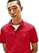 Tommy Hilfiger Men's Regular Fit Short Sleeve Casual Polo with Liquid Cotton, Medium Red, Medium, Medium Red, M - 2