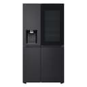 LG GSXE91EVAD Frigorifero Americano Side by Side InstaView Door-in-Door, Classe D, 628 L, Wi-Fi, Frigorifero con Dispenser Acqua UVnano Senza Allaccio, Tecnologia Door and Linear Cooling, Acciaio Nero - 17