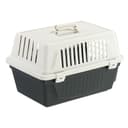 Ferplast Transportín Gato, Transportín Perro Pequeño y Gatos de hasta 5 Kg, Puerta de Hierro Plastificado, Ranuras de Ventilación, 32,5 x 48 x h 29 cm, Transportín Mascotas Rígido Atlas 10 EL, Negro - 6