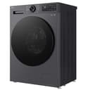 LG F2X7SLIM9B Waschmaschine, Frontlader, 9 kg, Dampffunktion, AI Wash, Inverter Direct Drive, Restzeitanzeige, Schwarz - 7