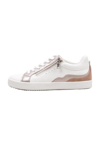Geox - D BLOMIEE J, Zapatillas Mujer, Optic White/Nude,
