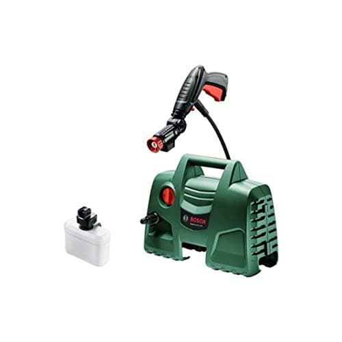 Bosch Idropulitrice EasyAquatak 100 (Ugello a 360° incl. serbatoio per detergente, cavo da 5 m, tubo flessibile da 3 m, potenza 1100 Watt, pressione: 100 bar, portata max.: 270 l/h)