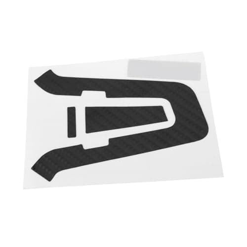eMagTech 1 Juego de Pegatinas Protectoras para Intercomunicadores Funda Protectora para Auriculares de Motocicleta Compatible con Cardo Packtalk Edge Patrón de Fibra de Carbono
