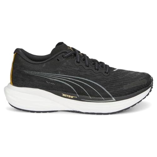 PUMA Deviate Nitro 2 WNS - Tenis deportivos para mujer, Puma Negro Puma Team Gold, 36 EU