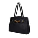 Borsa donna a mano/spalla Liu-jo Amandua tote L ecopelle nero B24LJ57 AF3144 Grande - 7