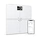 Withings Body+ - Smart Wi-Fi and Bluetooth Bathroom Scale - Digital Bathroom Scale Incl. Body Fat Scale for Weight loss, Scales for Body Weight, Digital Scales for Body Weight, Body Composition Scales - 1