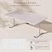 FLEXISPOT Mesa Elevable Eléctrica Regulable en Altura 180x80 cm - Escritorio de Pie con 2 Potentes Motores, Función Memoria y Estabilidad (Blanco+Blanco) - 2