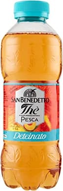 24x San benedetto the deteinato pesca PET 500ml der entkoffeinierte Pfirsich alkoholfreies Getränk erfrischendes Getränk - 3