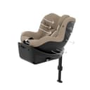 CYBEX Gold Kinder-Autositz Sirona G i-Size Plus, Ohne Base, Ab ca. 3 Monaten bis 4 Jahre, Max. 19 kg, 61 - 105 cm (Ab Geburt / 40 cm mit Neugeboreneneinlage), Almond Beige - 8
