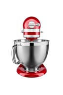 KitchenAid Artisan - Robot da cucina inclinabile - Impastatrice con 2 ciotole e 3 accessori in acciaio inox - 4,8 l - rosso mela - 2