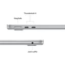 Apple Portatile MacBook Air 13'' con chip M4 (2025): progettato per Apple Intelligence, display Liquid Retina da 13,6'', 24GB di memoria unificata, 512GB di archiviazione SSD, Touch ID; Argento - 5
