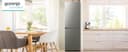 Gorenje NRK 418 ECS4 Kühl-Gefrierkombination/ NoFrostPlus/ MultiFlow 360°/ CrispZone/ 182,4 cm/ Kühlteil 171 l/ Gefrierteil 85 l/ 41 dB/ 226 kWh/ Jahr/ Edelstahl-Look - 10