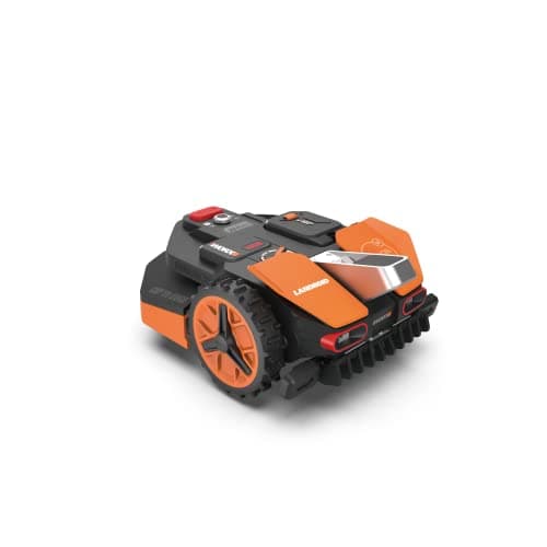WORX Landroid Vision M600 Robot cortacésped WR206E.1 para Jardines de hasta 600 m² Robot cortacésped Inteligente sin Cable delimitador WiFi y Bluetooth Evasión Activa de obstáculos con tecnología AI