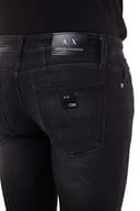 A|X Armani Exchange Jeans da uomo J14 - Skinny Fit, Denim nero, 46 regular - 7