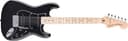 Squier by Fender Affinity Series Stratocaster Junior HSS, Maple Fingerboard, Metallic Black - 1