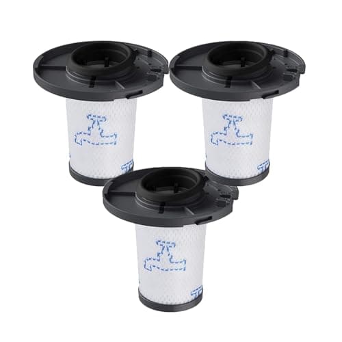 Cordless Vacuum Cleaner Filter Replacement Accessories, Compatible For Rowenta X-Force Flex 11.60 12.60 14.60 15.60 RH98xx, ZR009007(3 PCS)