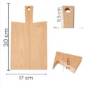 InciDesign Tagliere in Legno di Faggio Personalizzato - Idea Regalo per Festa del Papà,Matrimonio,Compleanno-Prodotto Made in Italy-30x17 cm - 3