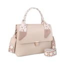 Gladdon Piccola borsa a tracolla da donna con 3 scomparti capienti, alla moda con cinghie a tracolla regolabili e rimovibili in tessuto jacquard. - 7