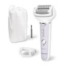 Panasonic ES-EY30-V511 Wet and Dry Epilator, Double Disc with 60 Tweezers, Flexible 90° Pivoting Head, 3 Speed Settings & LED Light, Up to 30 Minutes Operation Time, Cordless, Hair Remover - 8