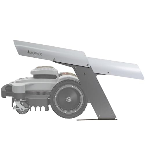 IDEA MOWER Mähroboter Garage One 2.1 kompatibel mit Ambrogio Elite 4.0 mit zu öffnendem Dach | Rasenroboter Garage 84x72x40 Schützt vor Sonne, Regen und Hagel