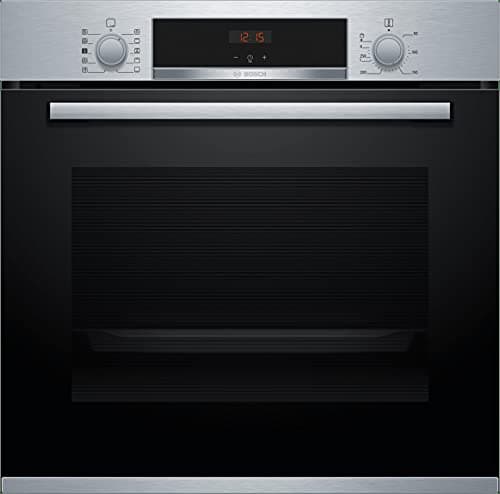 Bosch Elettrodomestici HRA514BR0 Serie | 4, Forno con vapore da incasso, 60 x 60 cm, Acciaio inox