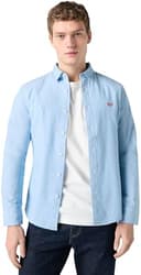 Levi's Long-Sleeve Battery Housemark Slim Camisa, Allure, M Hombre - 5