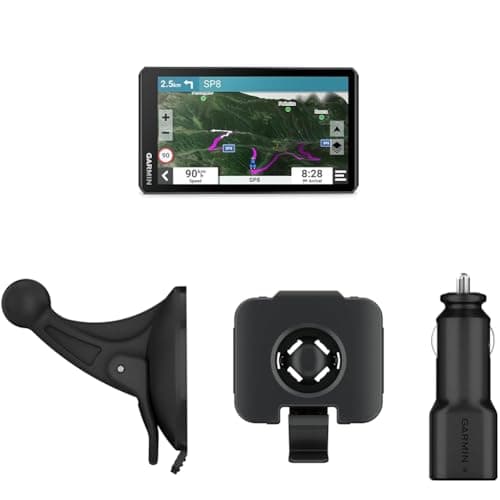 Garmin zūmo XT2 rugged All-Terrain Motorcycle Sat Nav, Bright 6” Display & Automotive Mount