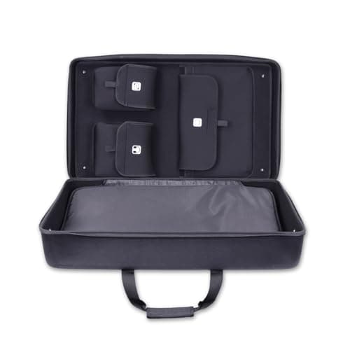 Protekt Tasche für Pioneer DDJ-FLX10 mit Innentaschen BFLX10IP DJ Harte Tragetasche für Pioneer DJ Controller, Taschen für Laptop, Kopfhörer, Kabel, Schwarz , 78 x 48 x 20 cm, DJ-Controller-Tasche