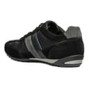 Geox Herren U Wells C Sneaker, Black Dk Jeans, 44 EU - 6