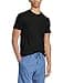 Polo Men's Ralph Lauren Slim Fit Wicking Crew Undershirts 3-Pack, Navy/White, White/Navy, Black/White - 3 Pack, XS - 5
