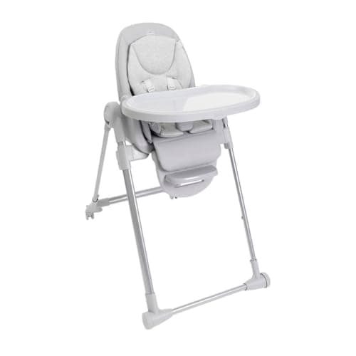 Chicco Polly Armonia Trona Evolutiva para Niños de 0 Meses hasta 40 kg, Trona 3en1, 9 Niveles de altura, 3 Posiciones de reclinado, Reposapiés Regulables, 4 Ruedas, Cierre Compacto, Gris oscuro