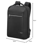 Samsonite Zaini Litepoint, Nero (Black), Laptop backpack 15.6" - 11