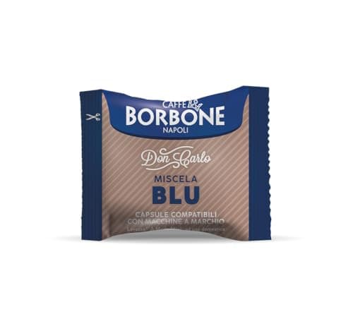I0386 400 CAPSULE DON CARLO CAFFE' BORBONE MISCELA BLU compatibili A MODO MIO