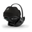 CYBEX Gold Babyschale Cloud G i-Size Comfort, Inkl. Neugeboreneneinlage, Ab Geburt bis ca. 24 Monate, Für Kinder ab 40 cm bis 87 cm, Max. 13 kg, Magic Black - 5