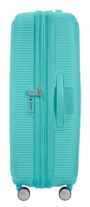 American Tourister Soundbox - Spinner L Erweiterbar Koffer, 77 cm, 97/97/110 L, Blau (Poolside Blue) - 4