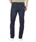 Armani Exchange Men's Straight Fit Jeans, Blue, 36W x 32L - 2