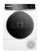 Bosch WQB246C0II Serie 8 Asciugatrice smart a pompa di calore, 9 kg, Classe energetica B, Condensatore autopulente, Riduce le pieghe e facilita la stiratura, Cestello per capi in lana, Bianco, 60 Cm - 1