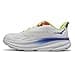 Hoka Clifton 9 Running Shoes Man White Blue - 2