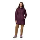 Columbia Women's Lake 22 2 Down Long Hooded Jacket, Hooded Puffer Down Jacket, Moonvista, L - 3