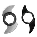 KitchenAid Robot da cucina - Ciotola da 1,7 L - 2 velocità e funzione Pulse - Accessori per lavastoviglie - 250 W - Nero opaco - 3