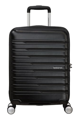 American Tourister Flashline - Spinner S, Hand Luggage, 55 cm, 34 L, Black (Shadow Black)