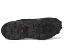 SALOMON Men's Speedcross 6 Sneaker, Black/Black/Phantom, 10 UK - 3