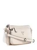 GUESS Noelle II Double Pouch Crossbody Bag Bone - 4