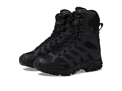 Merrell Moab 3 - Botas tácticas con cremallera Wp para hombre, negro, 43 EU
