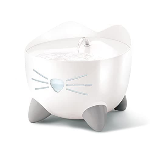 Catit PIXI Cat Drinking Fountain, Running Water Fountain, White