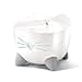 Catit PIXI Cat Drinking Fountain, Running Water Fountain, White - 1